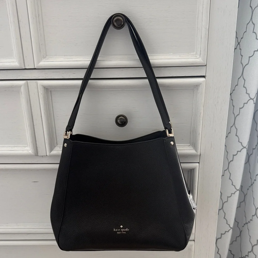 Kate Spade Midnight Black Shoulder Bag - Picture 2 of 7